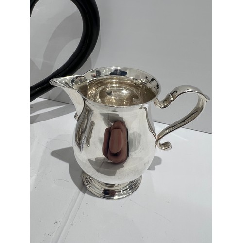 56 - 3 Piece silver tea set 619g