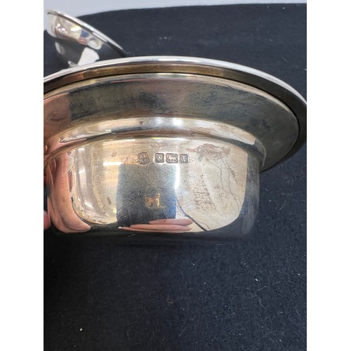 92 - Silver lidded dish 145g