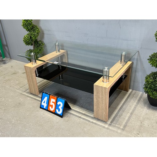 453 - Designer retro coffee table