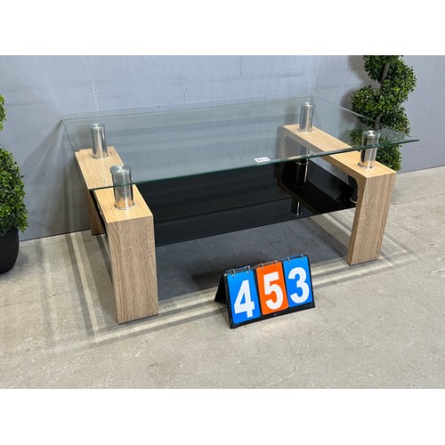 453 - Designer retro coffee table