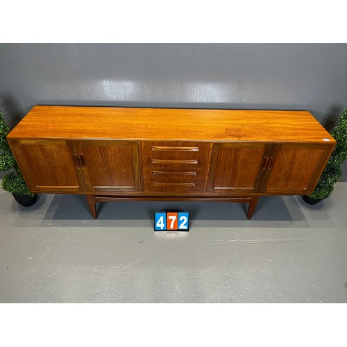 472 - G-plan teak fresco sideboard