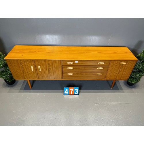 473 - Retro teak sideboard g-plan style