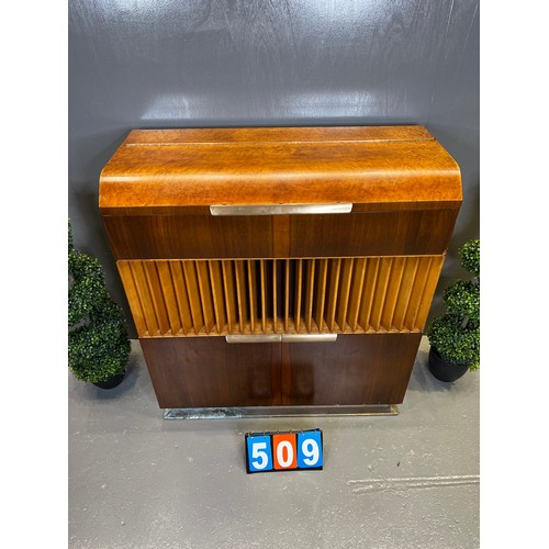 509 - Art deco design radio gram