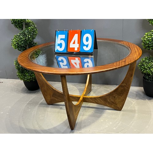 549 - G-plan astro coffee table teak