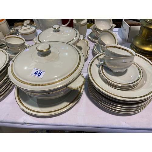 48 - Continental dinner / tea ware (German)