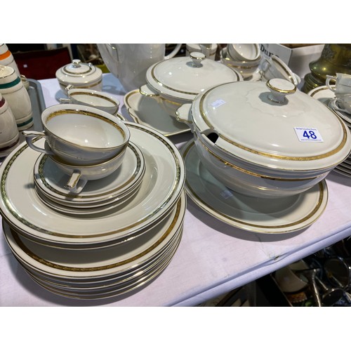 48 - Continental dinner / tea ware (German)