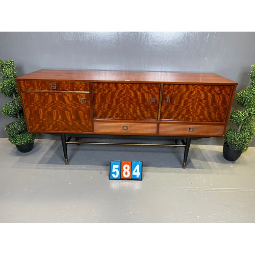 584 - Mid century teak sideboard