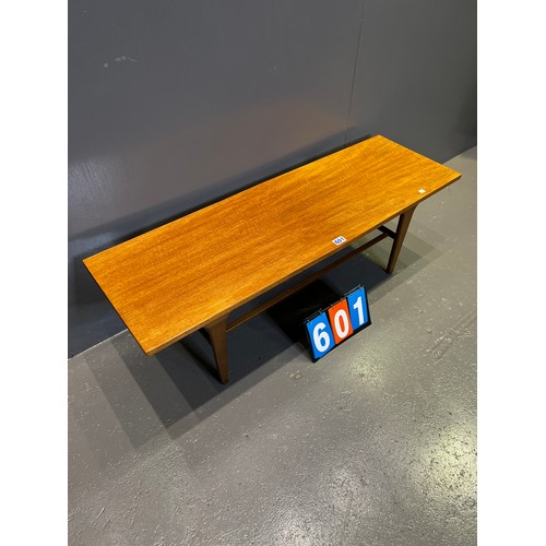 601 - Mid century teak coffee table