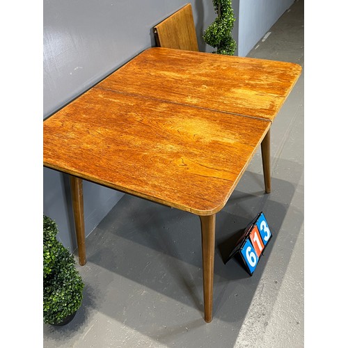 613 - Mid century teak kitchen table