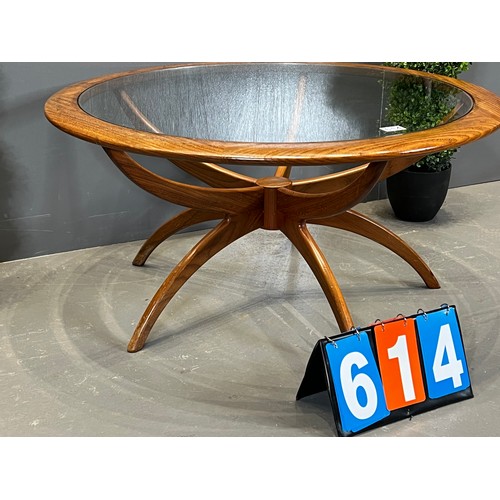 614 - G-plan spider coffee table (rare design)