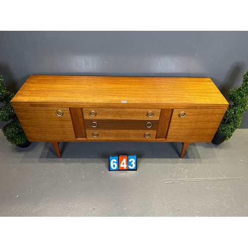 643 - Mid century teak sideboard