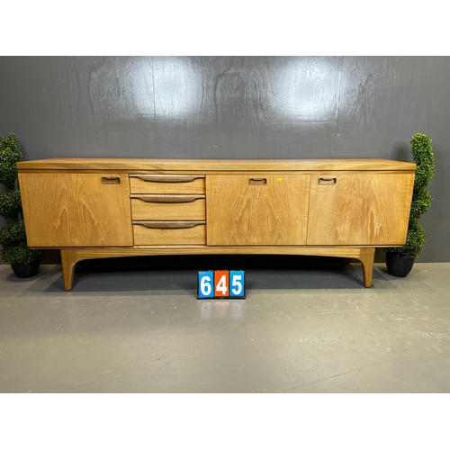 645 - Greaves & Thomas teak sideboard