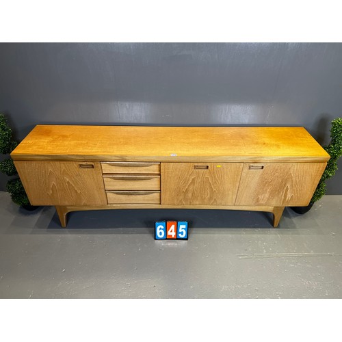 645 - Greaves & Thomas teak sideboard