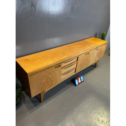 645 - Greaves & Thomas teak sideboard