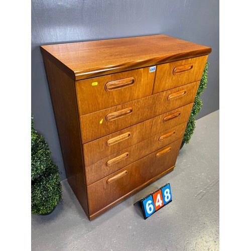 648 - Meredew mid century tall boy