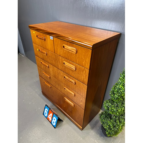 648 - Meredew mid century tall boy