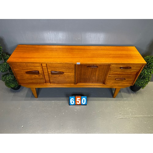 650 - Jentique teak mid century sideboard