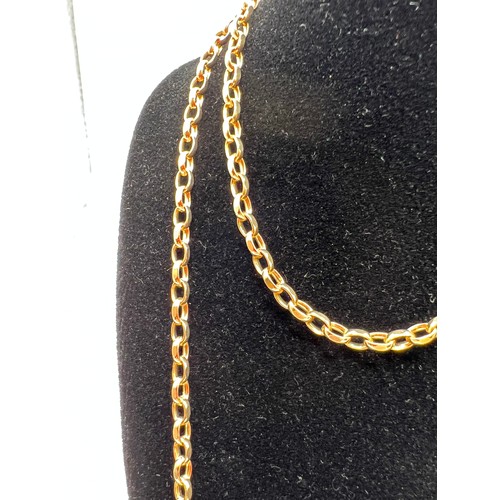 287 - 9ct Gold neck chain 12.2g