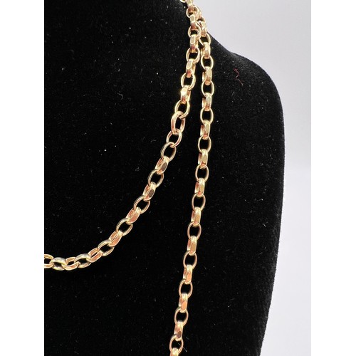 287 - 9ct Gold neck chain 12.2g