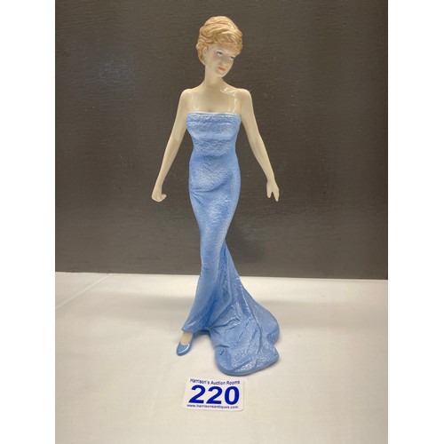 220 - Royal Doulton figure Diana princess of wales