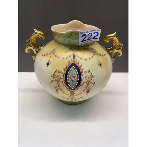 222 - Crown Devon vase