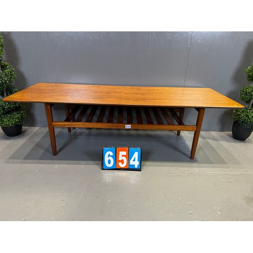 654 - Kofod Larsen coffee table