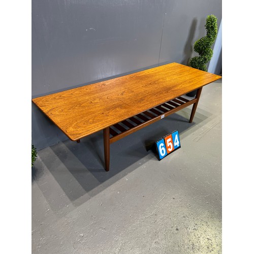 654 - Kofod Larsen coffee table