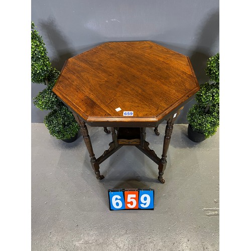 659 - Victorian window table