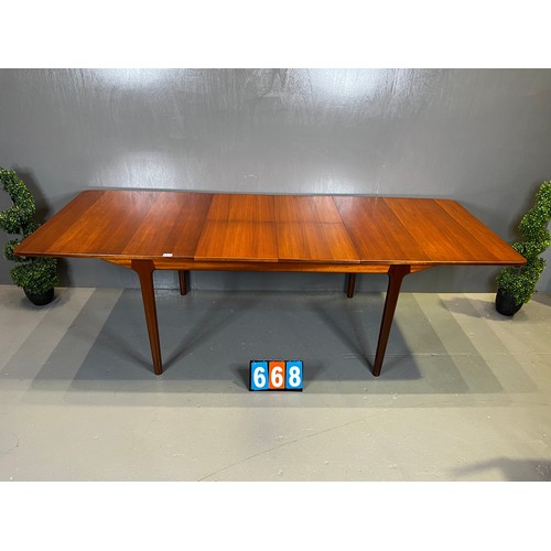 668 - McIntosh large dining table (mid century)