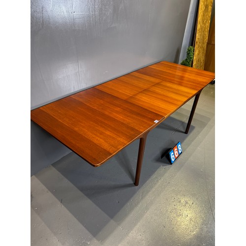 668 - McIntosh large dining table (mid century)