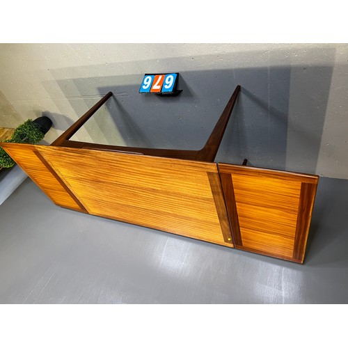 676 - Younger teak drawer leaf table for heal's afromosia table