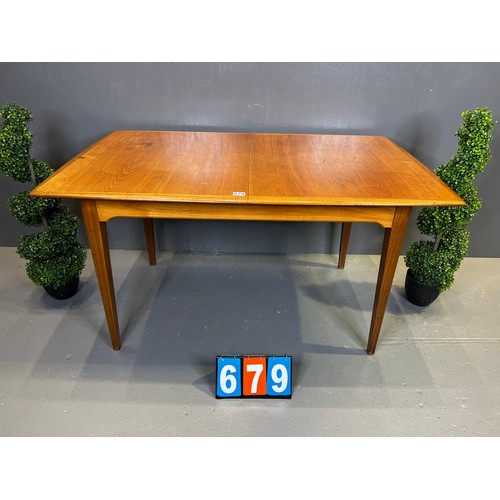 679 - Mid century teak dining table G-plan? danish?