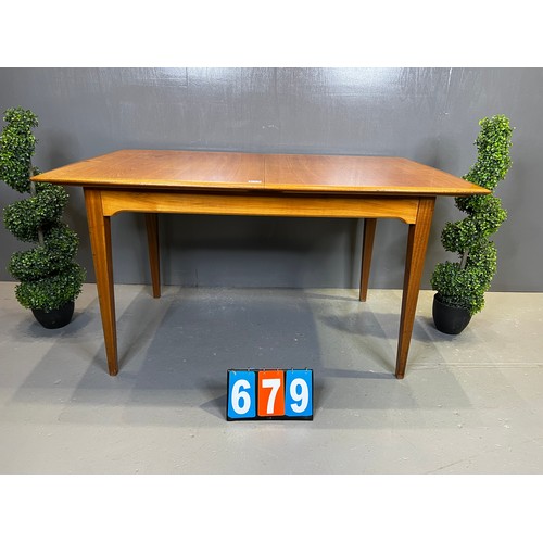 679 - Mid century teak dining table G-plan? danish?