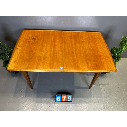 679 - Mid century teak dining table G-plan? danish?