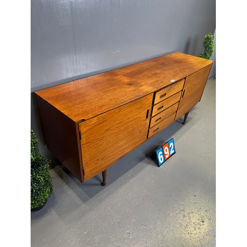 692 - Merdrew teak sideboard (mid century rare design)