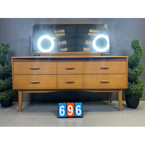 696 - Mid century dressing table