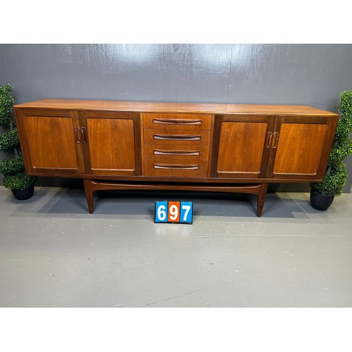 697 - G-plan fresco sideboard teak mid century