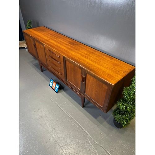 697 - G-plan fresco sideboard teak mid century