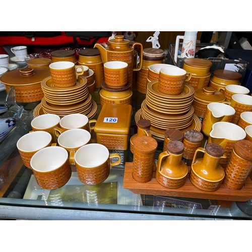 120 - Large quantity of Hornsea dinner tea ware