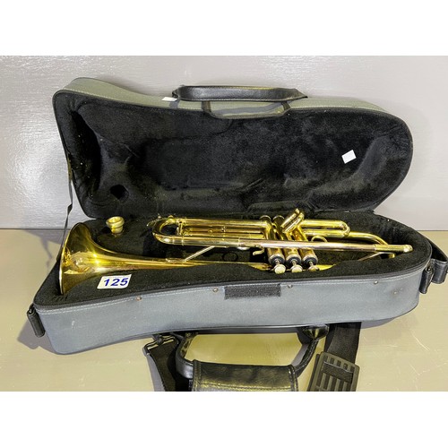 125 - Trumpet in case