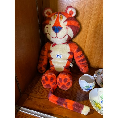 131 - Kellogg's frosties tiger soft toy made by Thomas Tudor