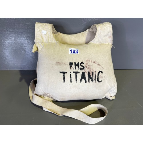 163 - R.M.S Titanic life jacket reproduction