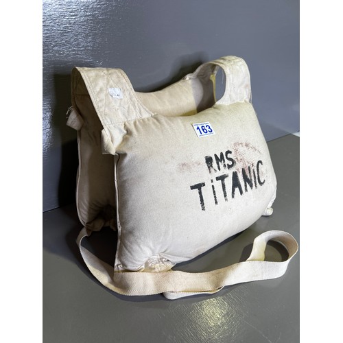 163 - R.M.S Titanic life jacket reproduction