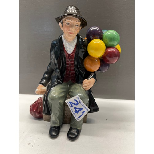 241 - Royal Doulton balloon man figure