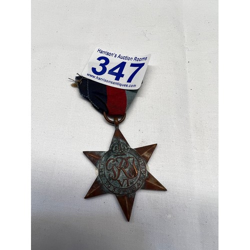 347 - 1939-45 Star medal