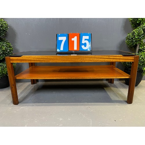 715 - Mid century teak coffee table by Myer