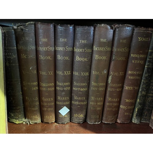 360j - Collection 'the hackney stud books' c1896-1910