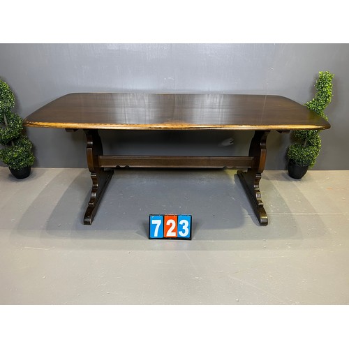 723 - Ercol refectory table