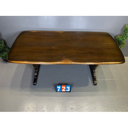 723 - Ercol refectory table