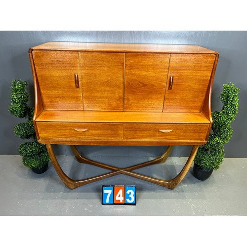 743 - Beith craft teak sideboard (rare model)